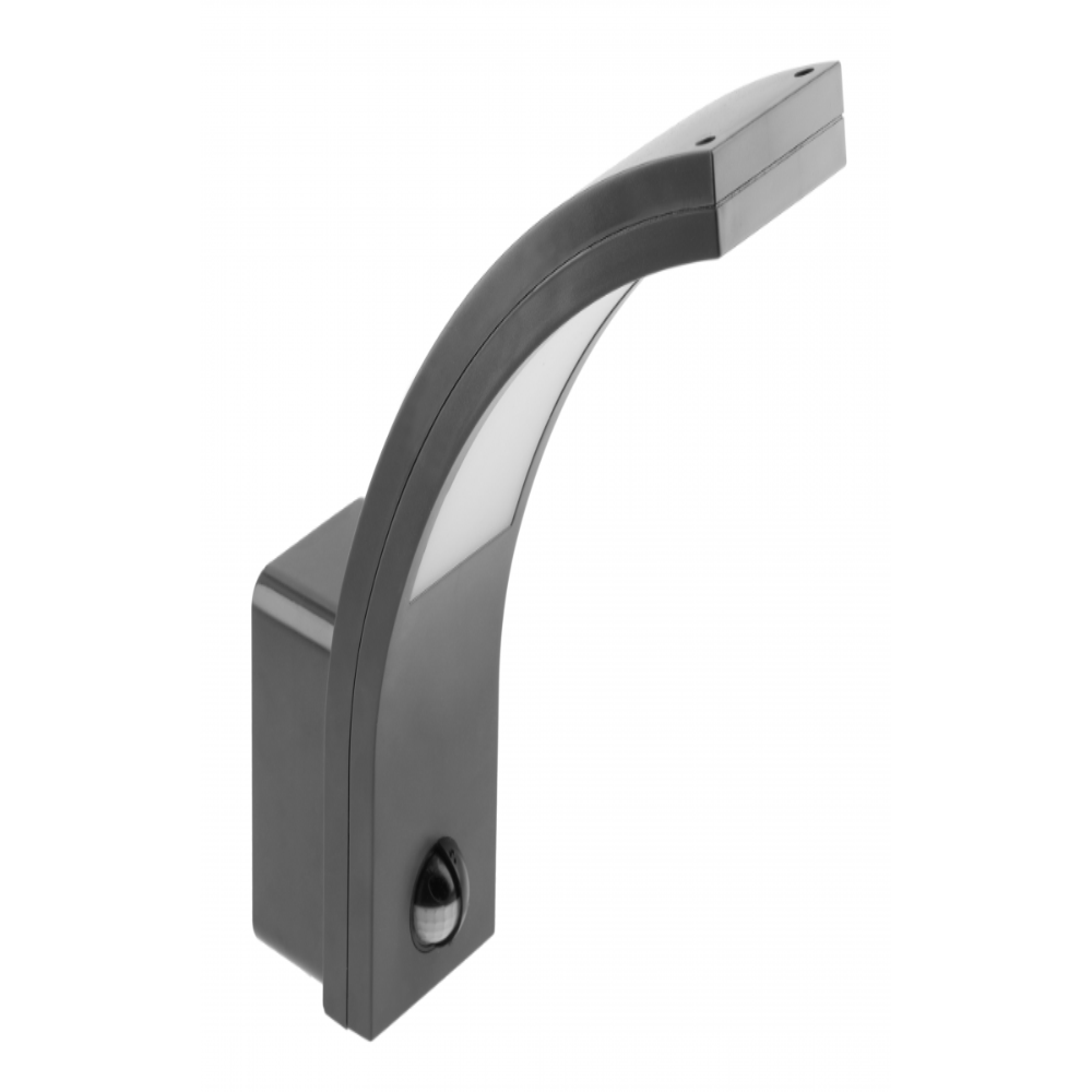 Moderne Schwarz LED Wandleuchte Mit Bewegungsmelder
