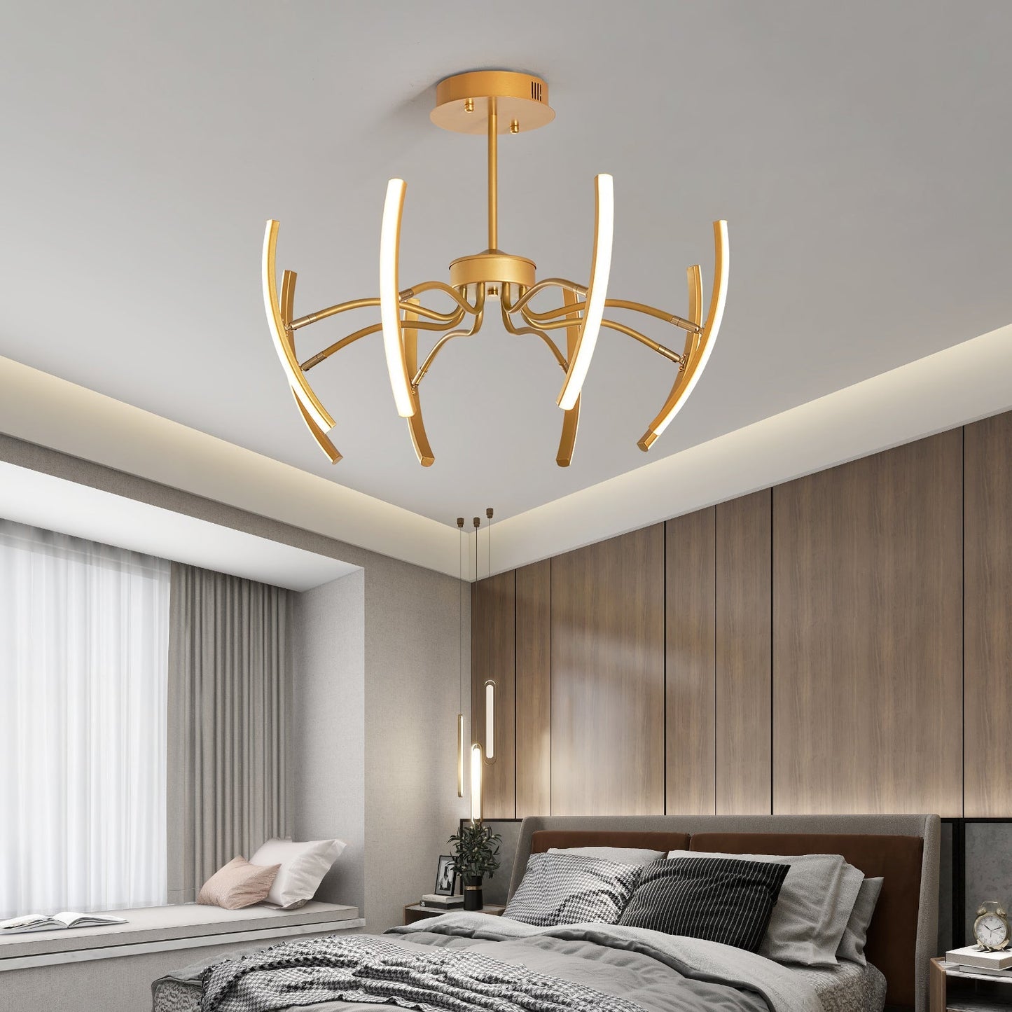Modernes Luster Design Kronleuchter LED Pendelleuchte