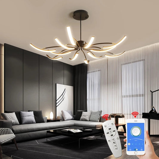 Modernes Luster Design Kronleuchter LED Pendelleuchte