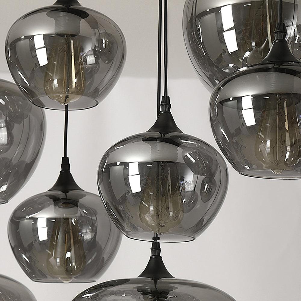 Industrielle Vintage-Flaschen-Pendelleuchten