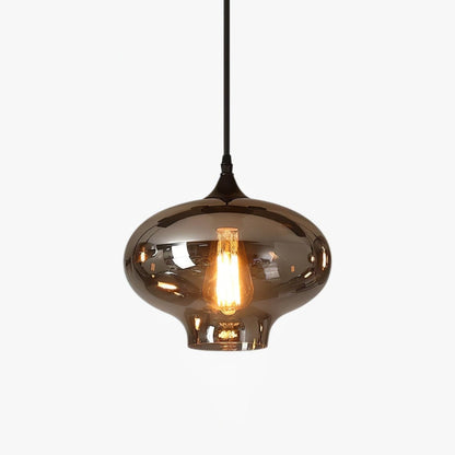 Industrielle Vintage-Flaschen-Pendelleuchten