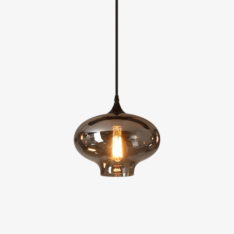 Industrielle Vintage-Flaschen-Pendelleuchten