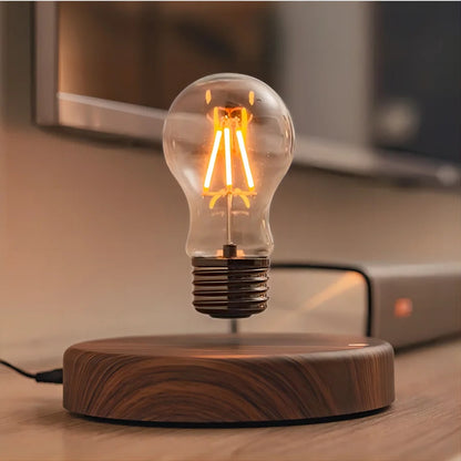 NovaSchwimmer: Schwebende Glühbirnen-Tischlampe mit Magnetischer Schwebe-Technologie