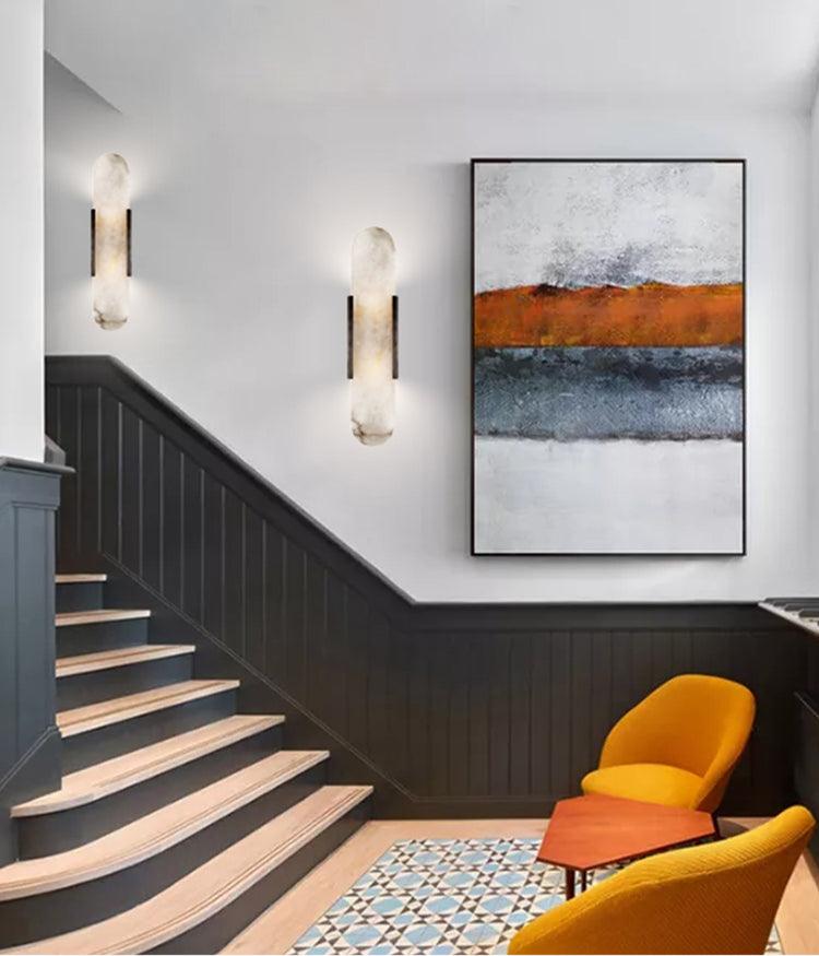 Moderne Skulptierte Glühen Wandleuchten