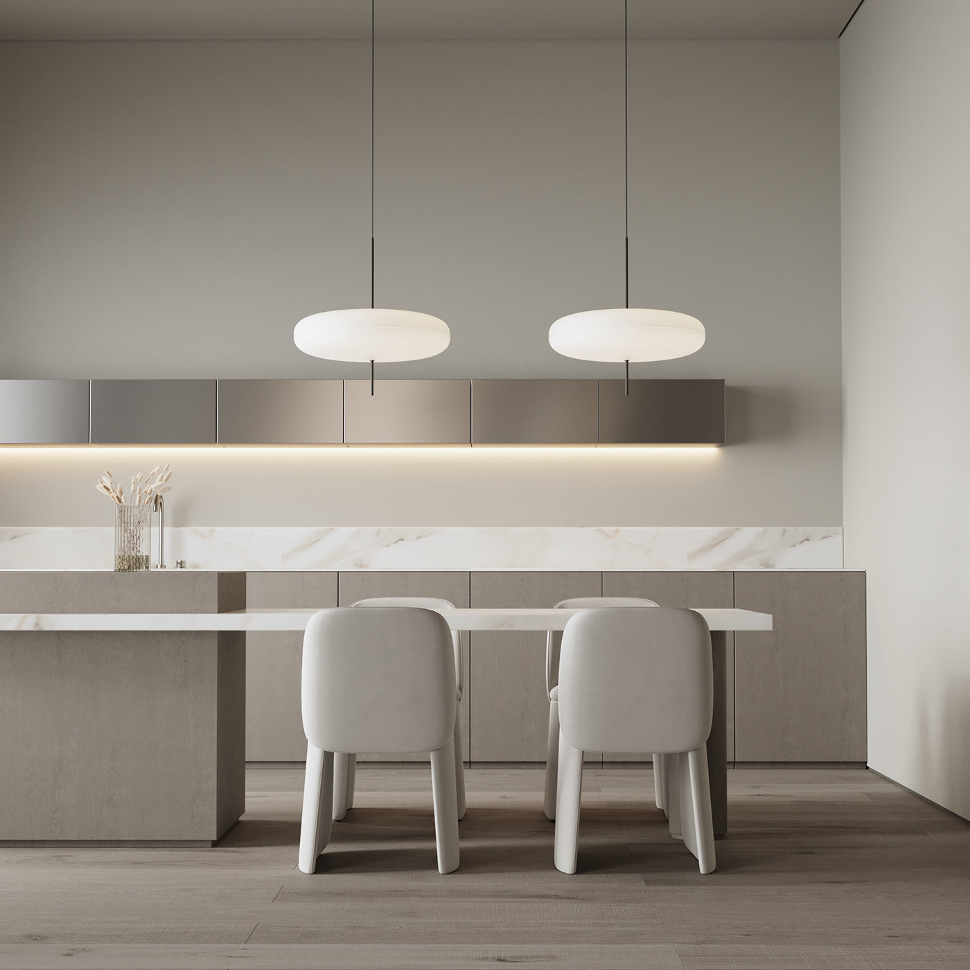 Moderne Minimalistische Schlanke Pendelleuchte