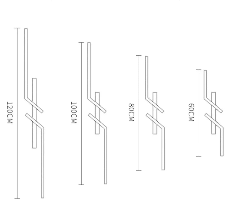 Moderne Flächenbündige LED Line Deckenleuchte