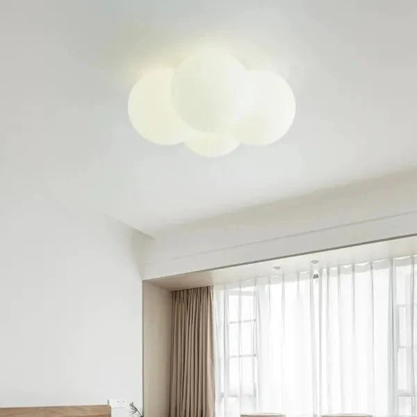 Moderne Deckenleuchte In Wolkenform