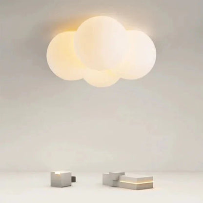 Moderne Deckenleuchte In Wolkenform