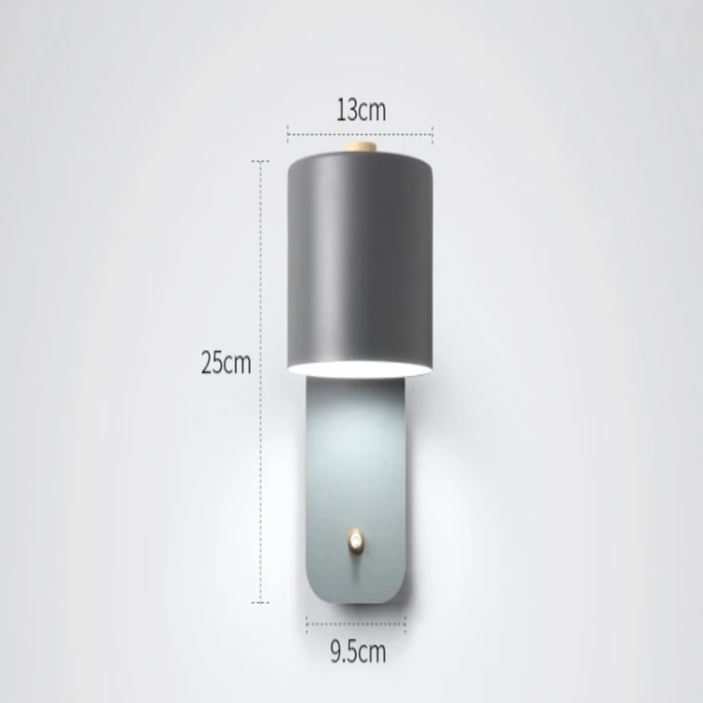 Schlanke LED Wandleuchte Für Den Innenbereich Mit Ein/Ausschalter