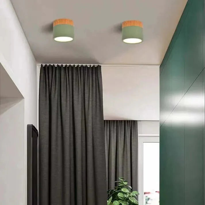 Schlanke Skandinavische LED Spotlight Deckenleuchte