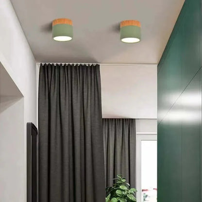 Schlanke Skandinavische LED Spotlight Deckenleuchte