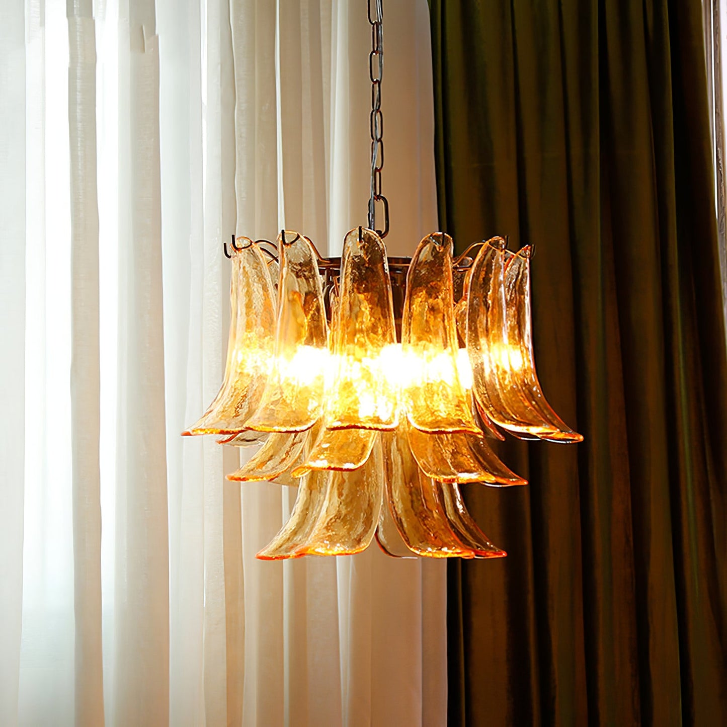 Hängende Blütenblattförmige Pendelleuchte
