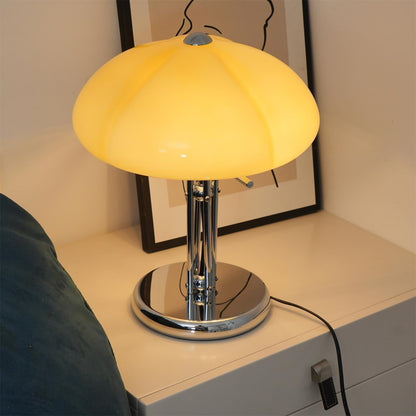 Pilz-Tischlampe im Vintage-Stil