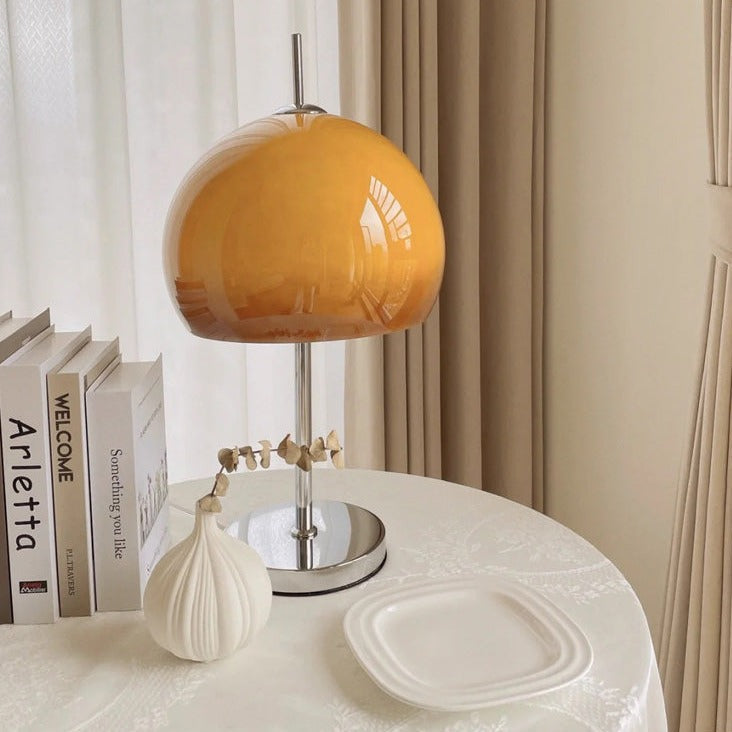 Pilz-Tischlampe im Vintage-Stil