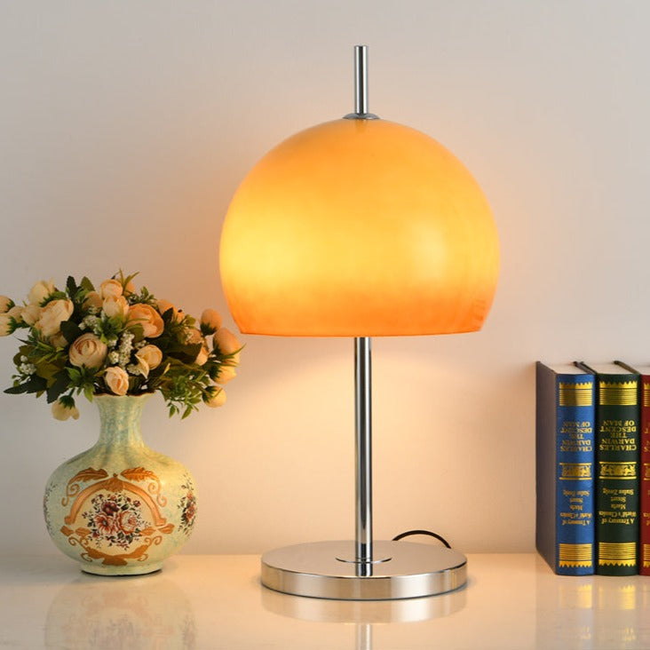 Pilz-Tischlampe im Vintage-Stil
