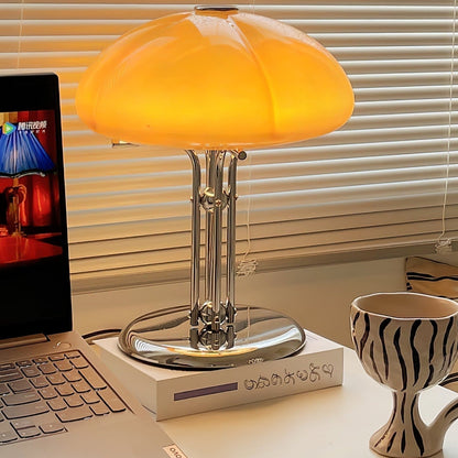 Pilz-Tischlampe im Vintage-Stil
