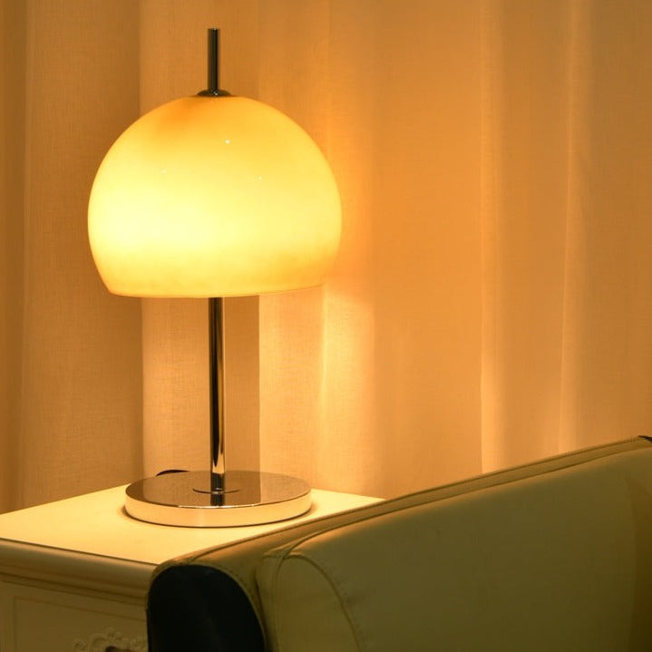 Pilz-Tischlampe im Vintage-Stil