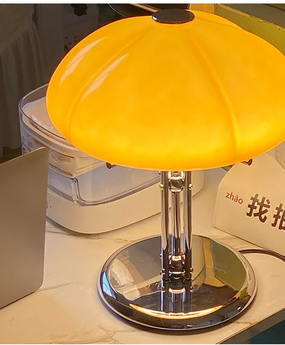Pilz-Tischlampe im Vintage-Stil