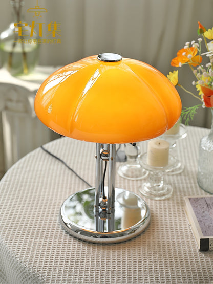 Pilz-Tischlampe im Vintage-Stil
