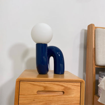 Verdrehte Moderne Tischlampe