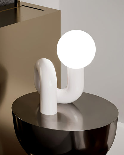 Verdrehte Moderne Tischlampe