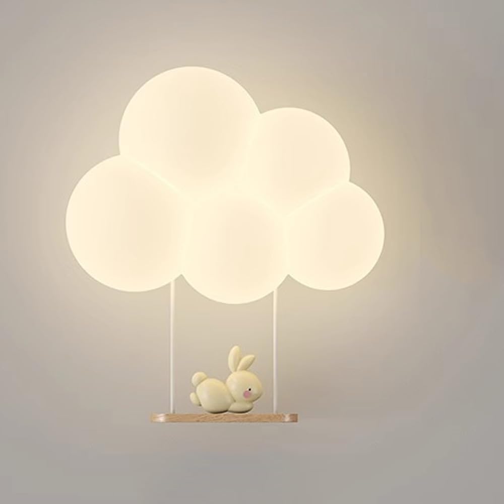Verträumte LED Wandleuchte In Wolkenform Zur Wandmontage