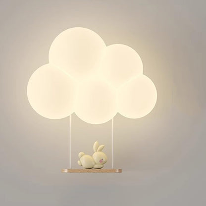 Verträumte LED Wandleuchte In Wolkenform Zur Wandmontage