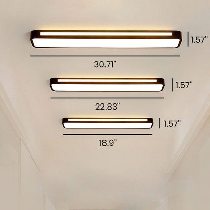 Schlanke Deckenleuchte Zur Bündigen Montage