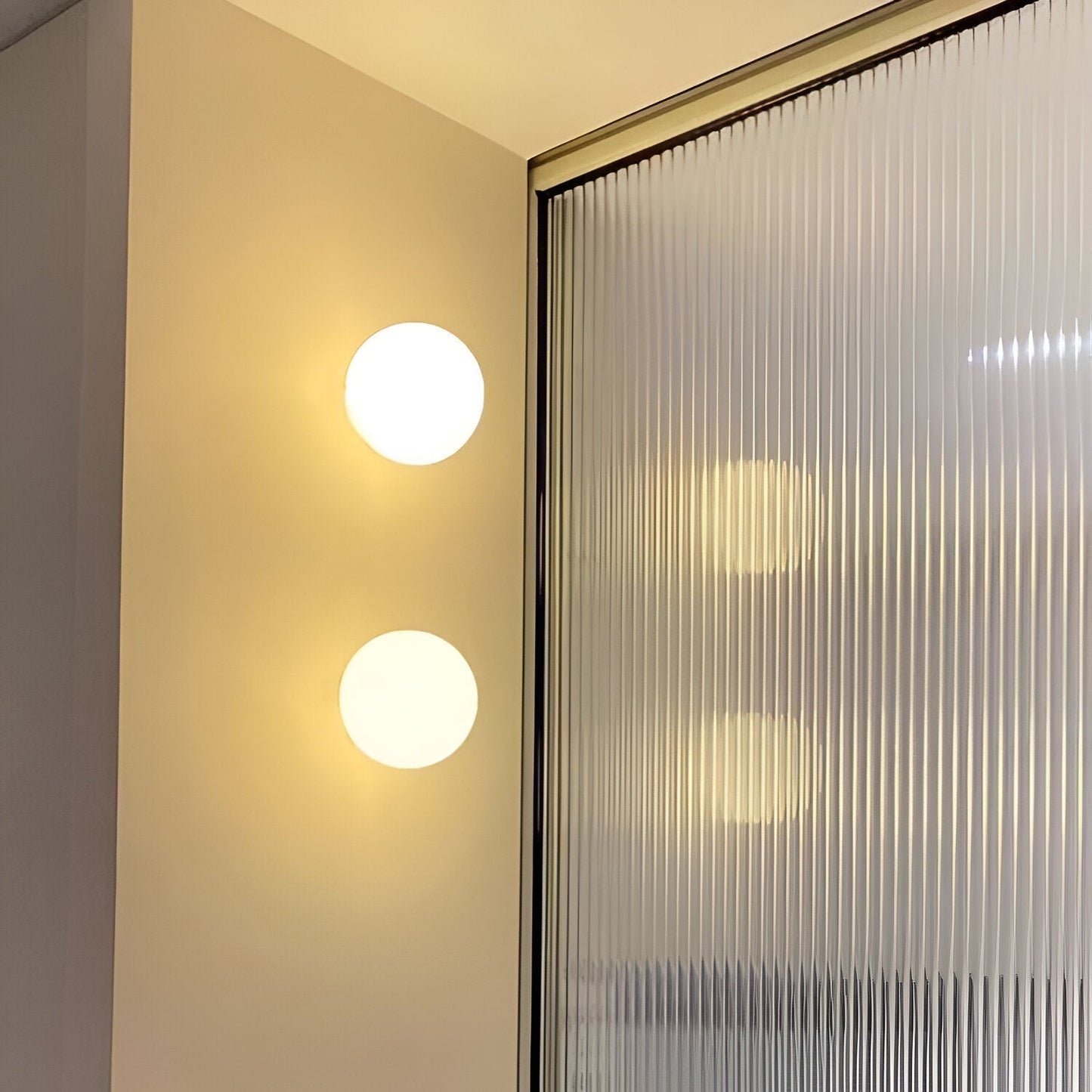 Runde Minimalistische Wandleuchte