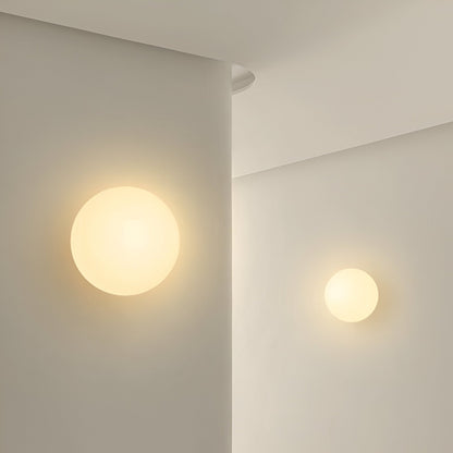 Runde Minimalistische Wandleuchte