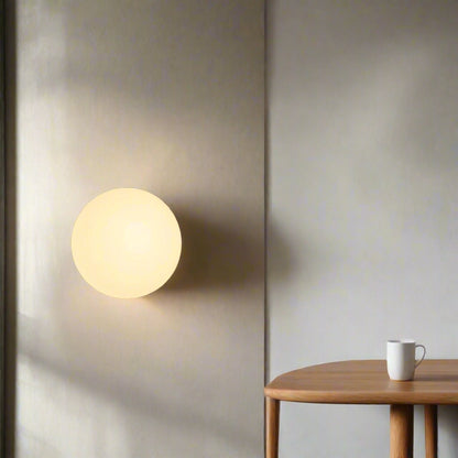 Runde Minimalistische Wandleuchte