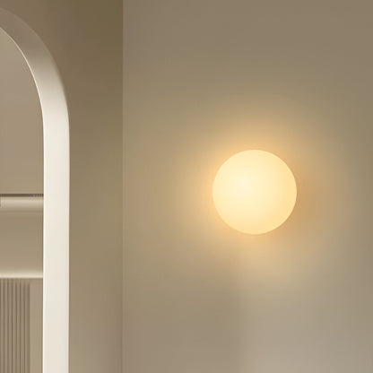 Runde Minimalistische Wandleuchte