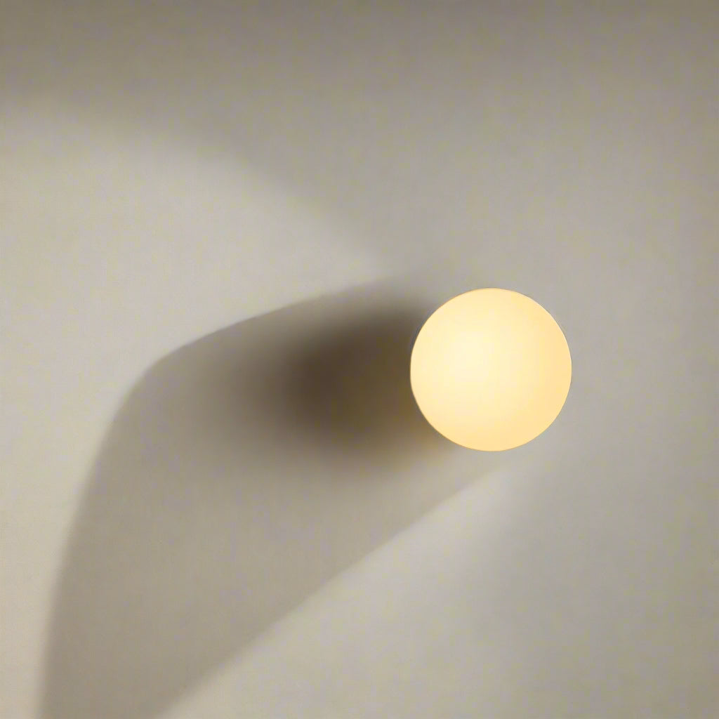 Runde Minimalistische Wandleuchte