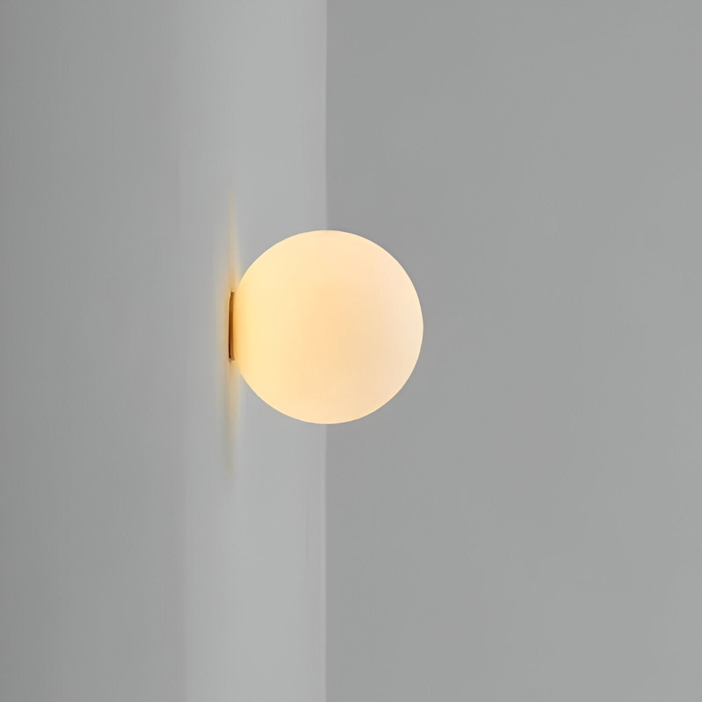 Runde Minimalistische Wandleuchte