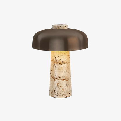 Minimalistische Skulpturale Tischlampe