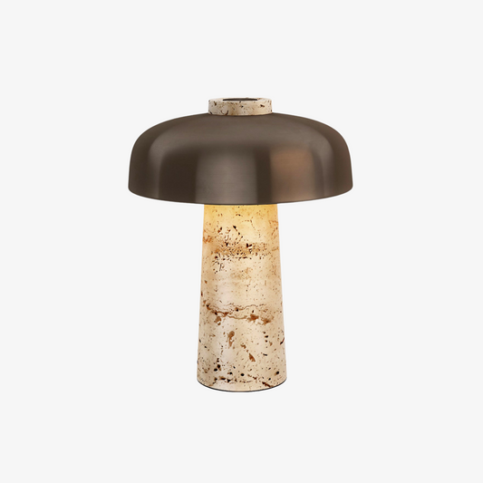 Minimalistische Skulpturale Tischlampe