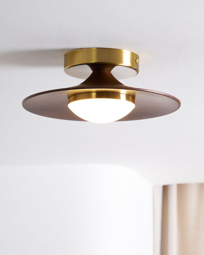 Runde Minimalistische LED-Deckenleuchte