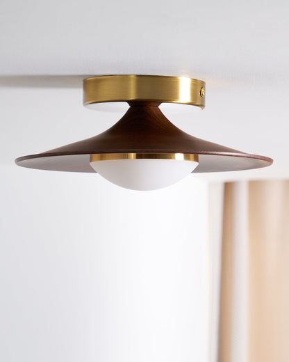 Runde Minimalistische LED-Deckenleuchte