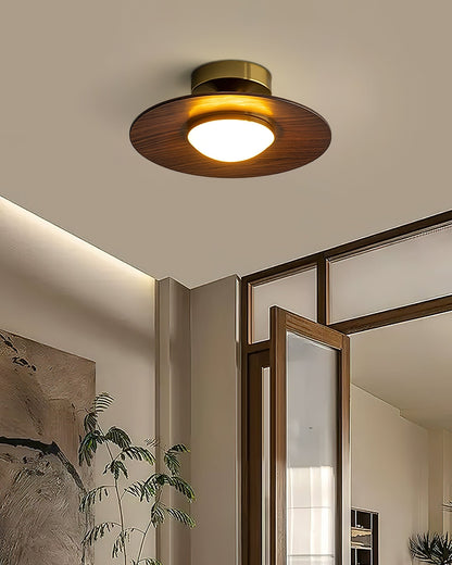 Runde Minimalistische LED-Deckenleuchte