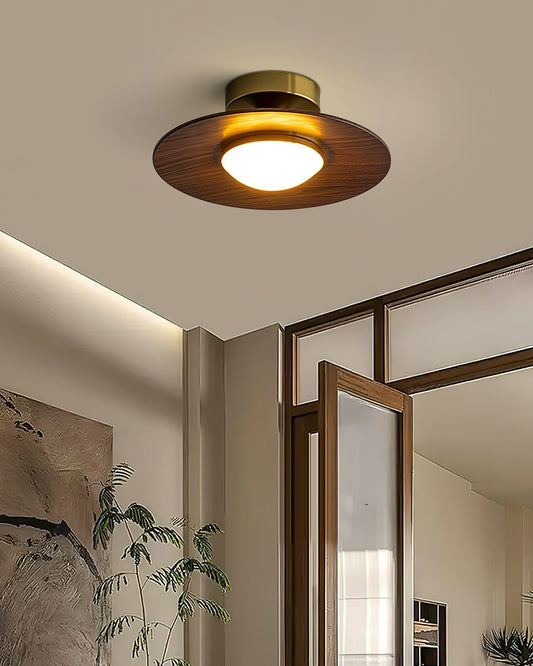 Runde Minimalistische LED-Deckenleuchte