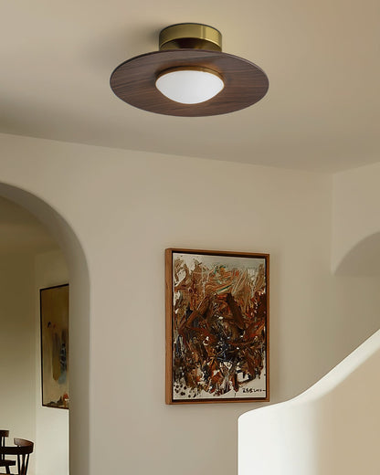 Runde Minimalistische LED-Deckenleuchte