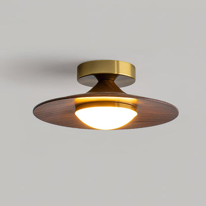 Runde Minimalistische LED-Deckenleuchte