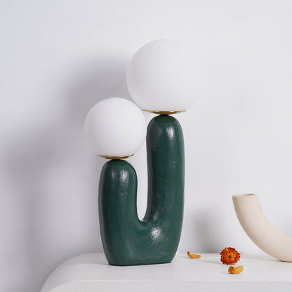 Moderne Tischlampe Mit Zwei Köpfen