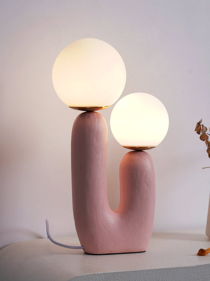 Moderne Tischlampe Mit Zwei Köpfen
