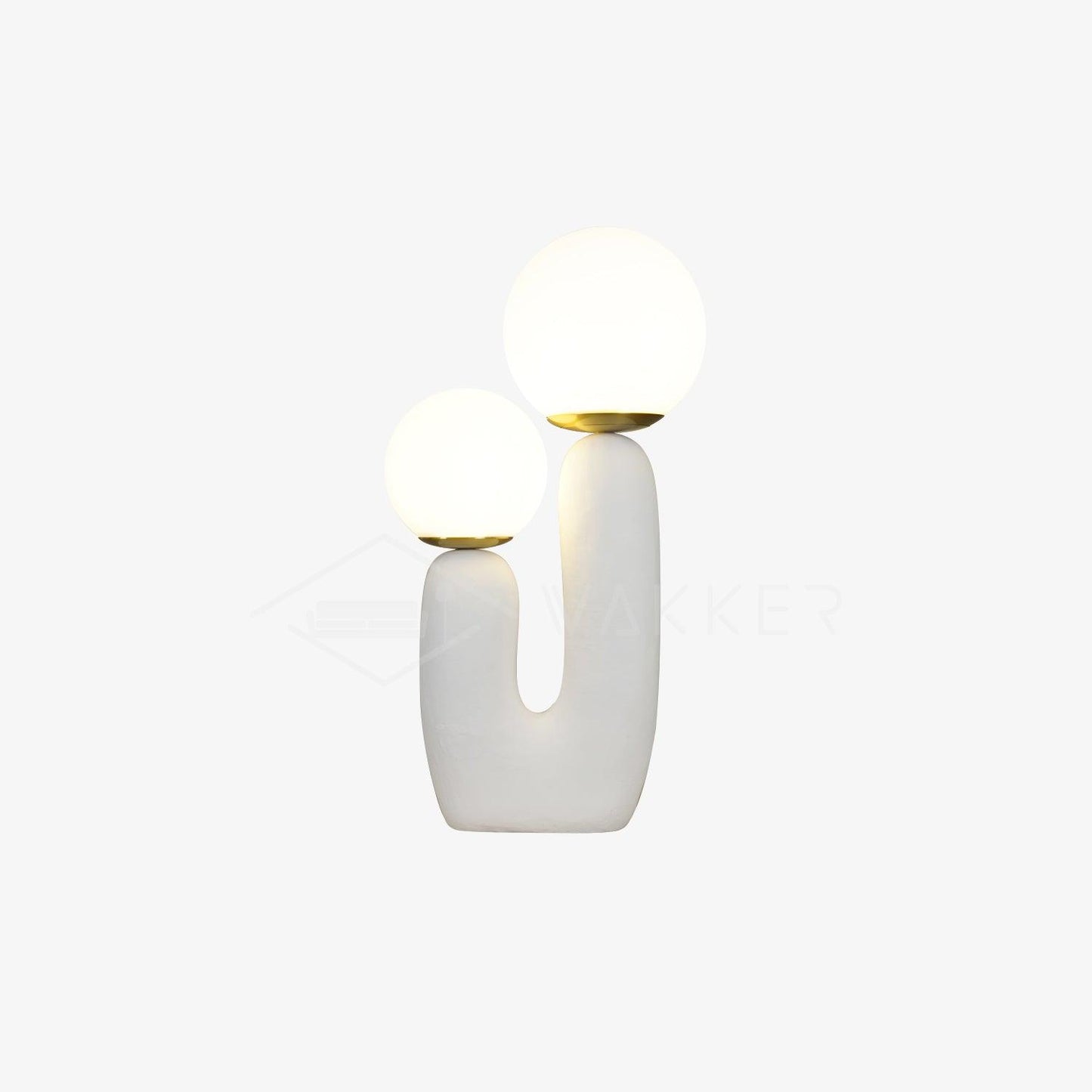 Moderne Tischlampe Mit Zwei Köpfen