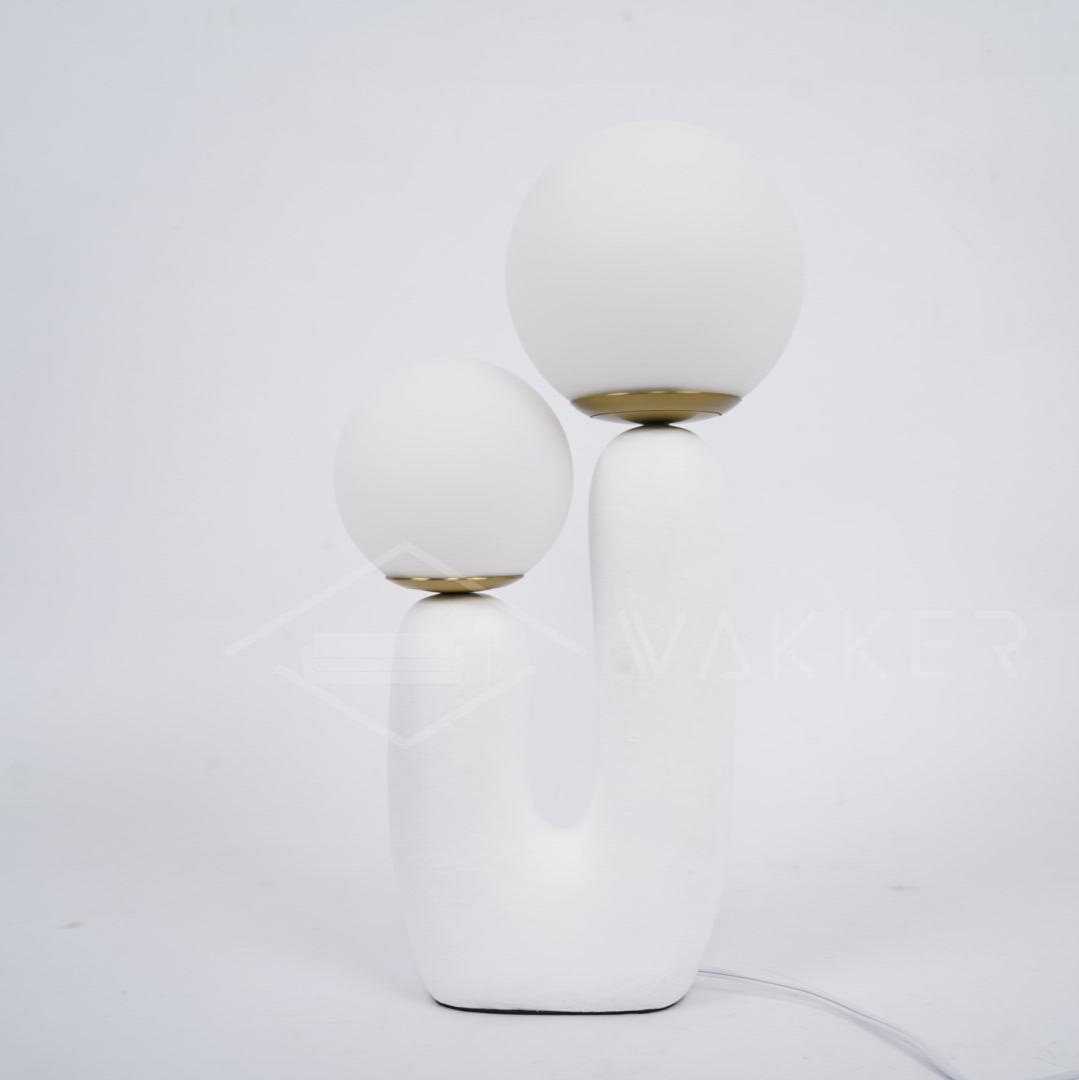 Moderne Tischlampe Mit Zwei Köpfen