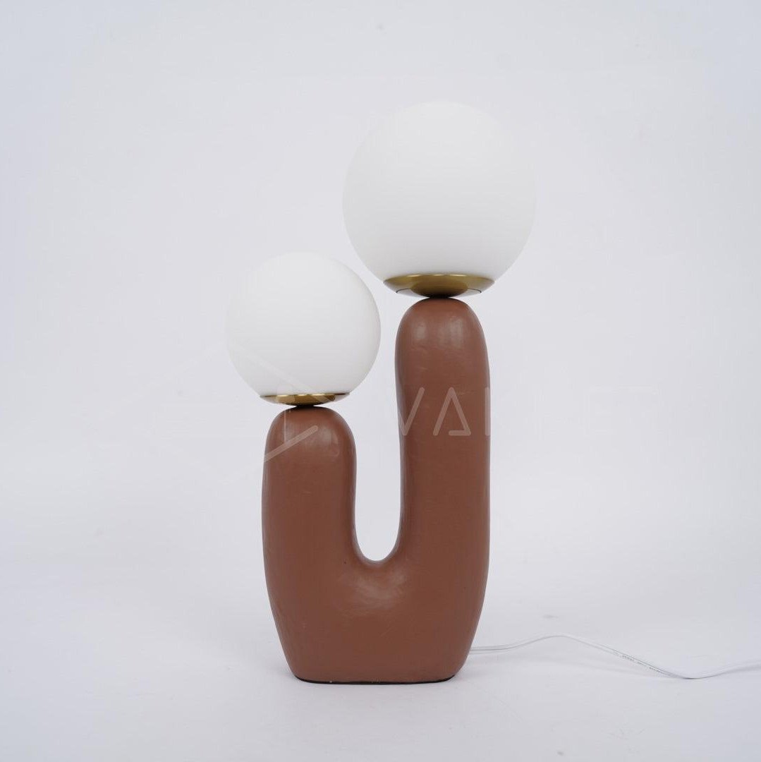 Moderne Tischlampe Mit Zwei Köpfen