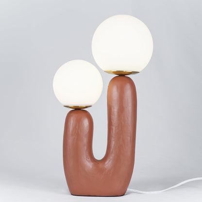 Moderne Tischlampe Mit Zwei Köpfen