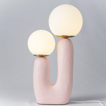 Moderne Tischlampe Mit Zwei Köpfen
