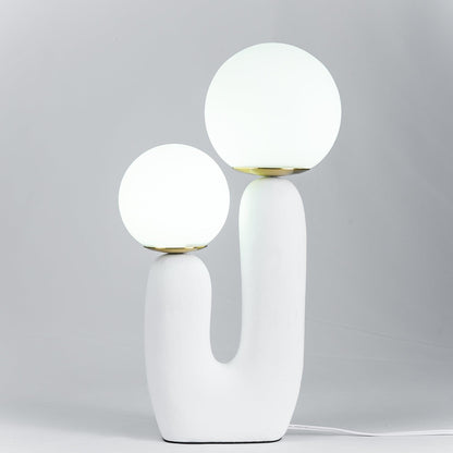 Moderne Tischlampe Mit Zwei Köpfen